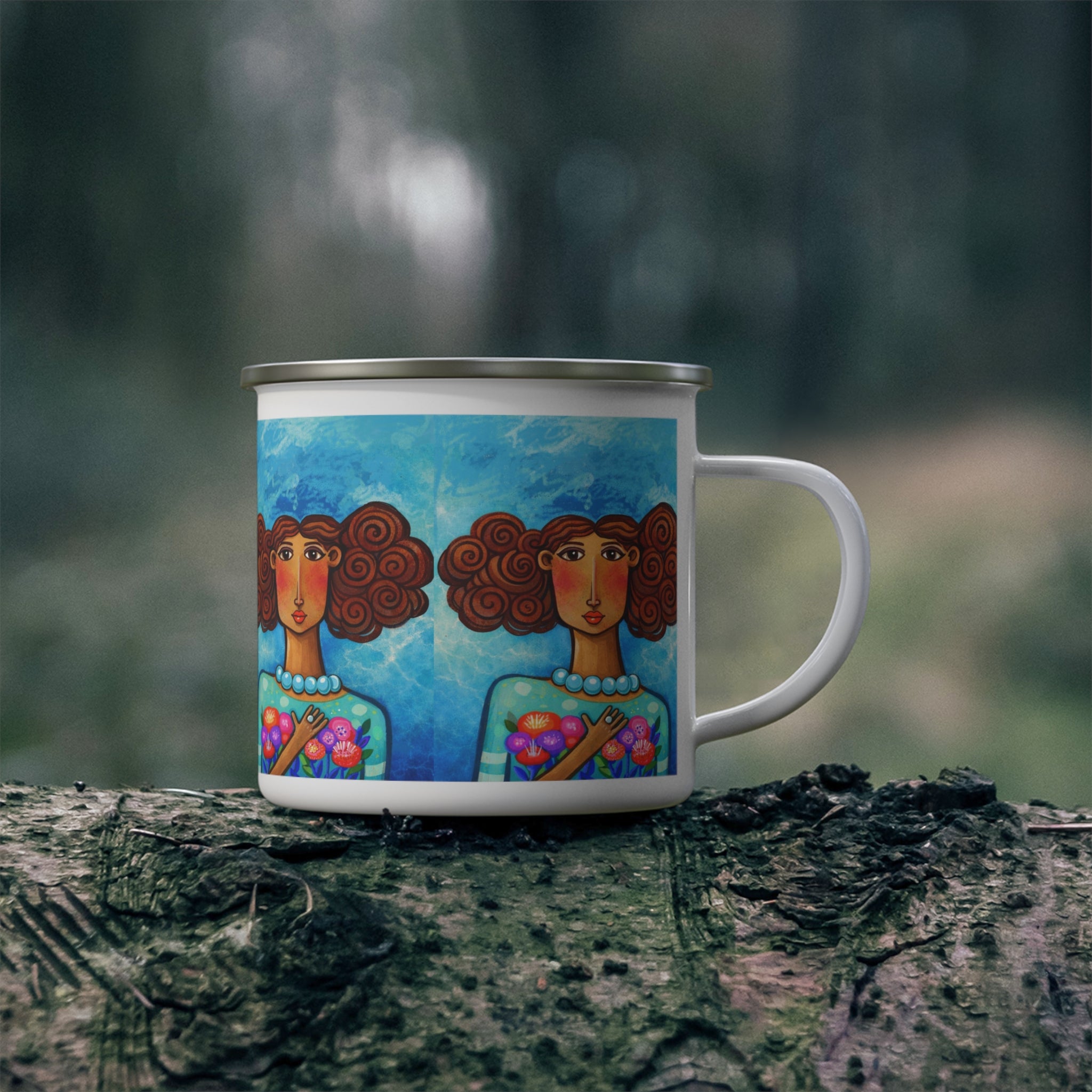 Enamel Camping Mug