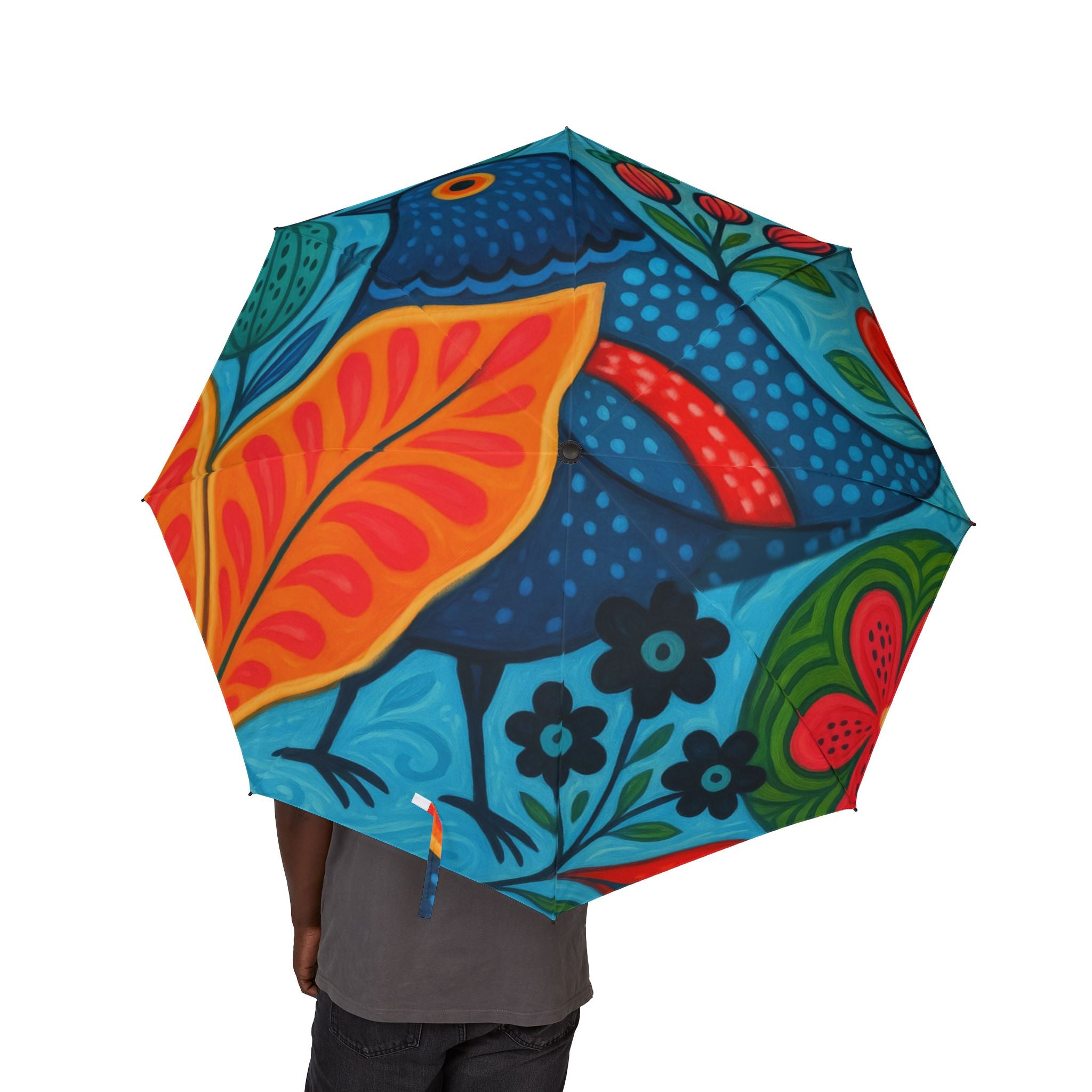 Semi-Automatic Foldable Umbrella