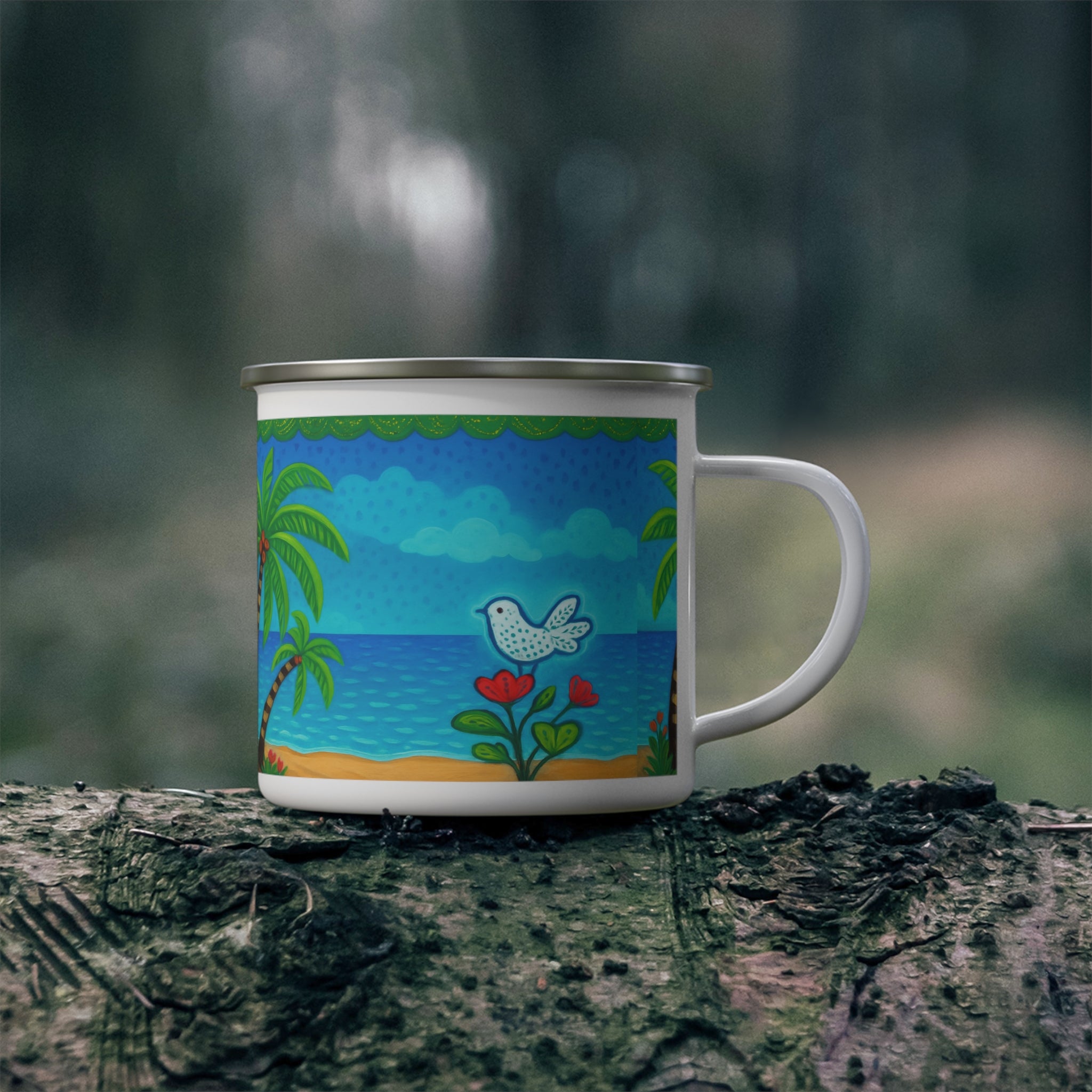 Enamel Camping Mug