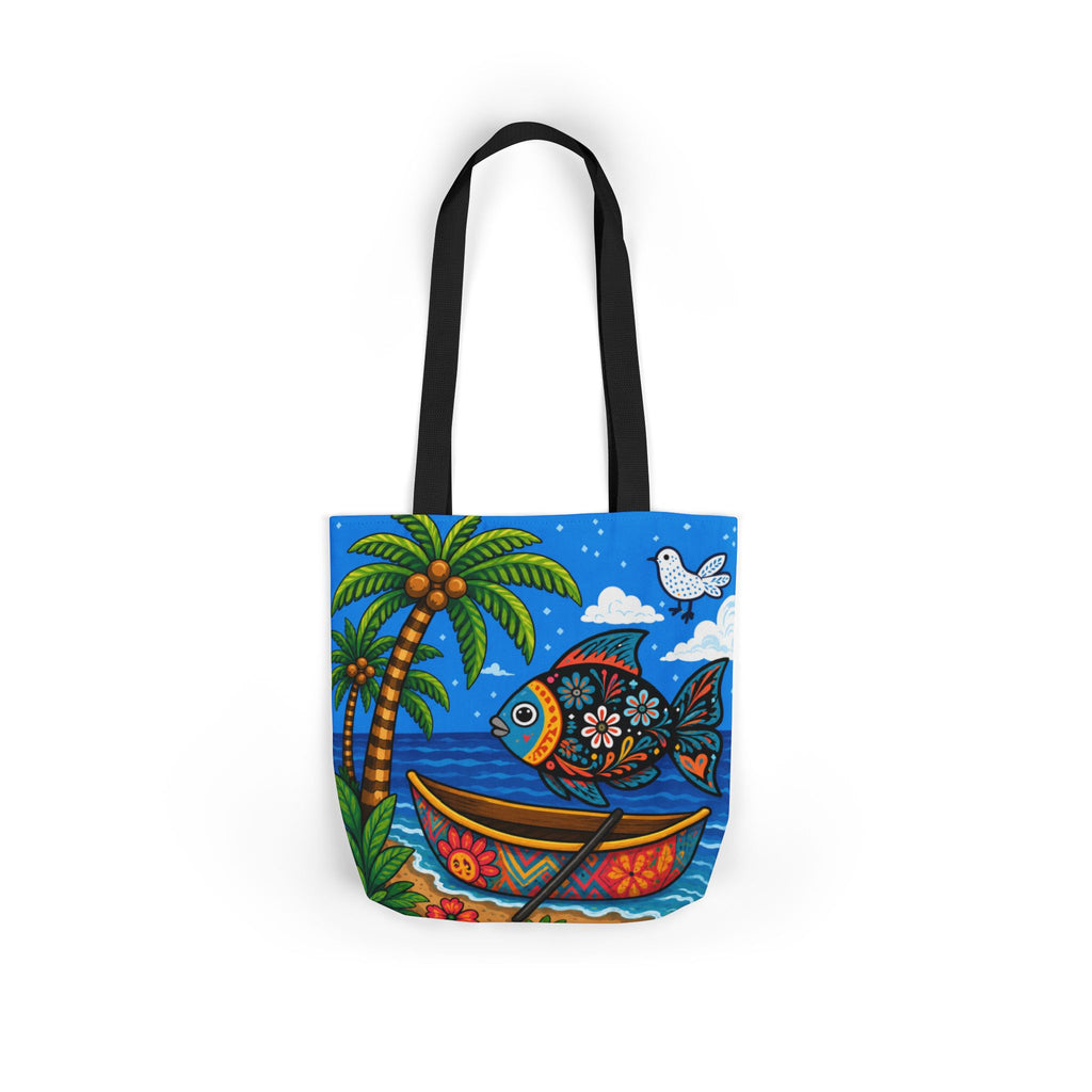 Canvas Tote Bag, 5-Color Straps