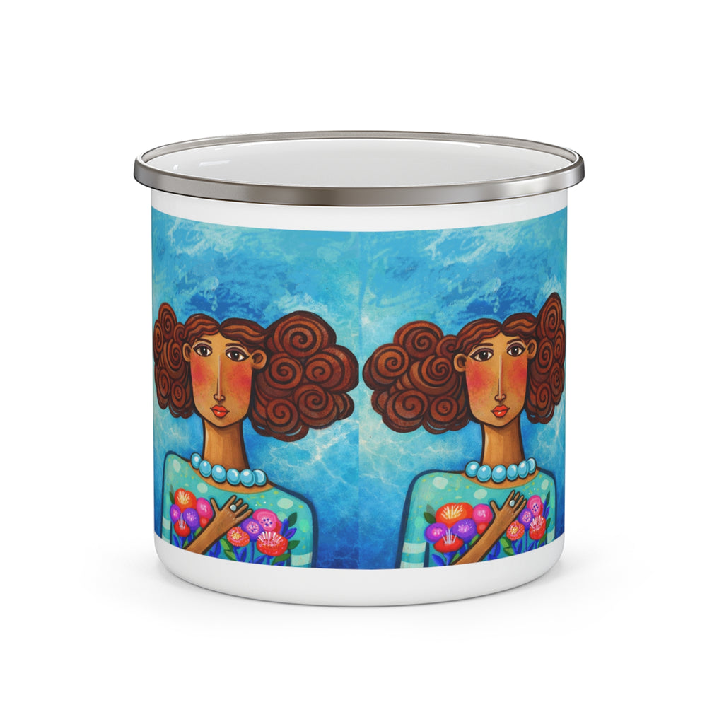 Enamel Camping Mug