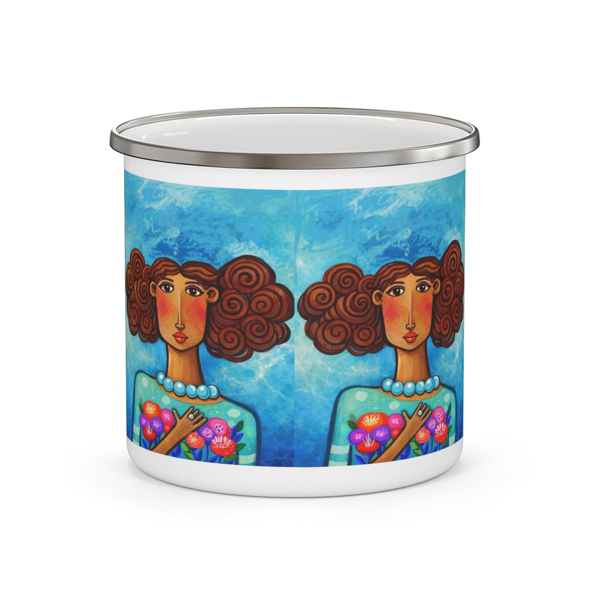 Enamel Camping Mug