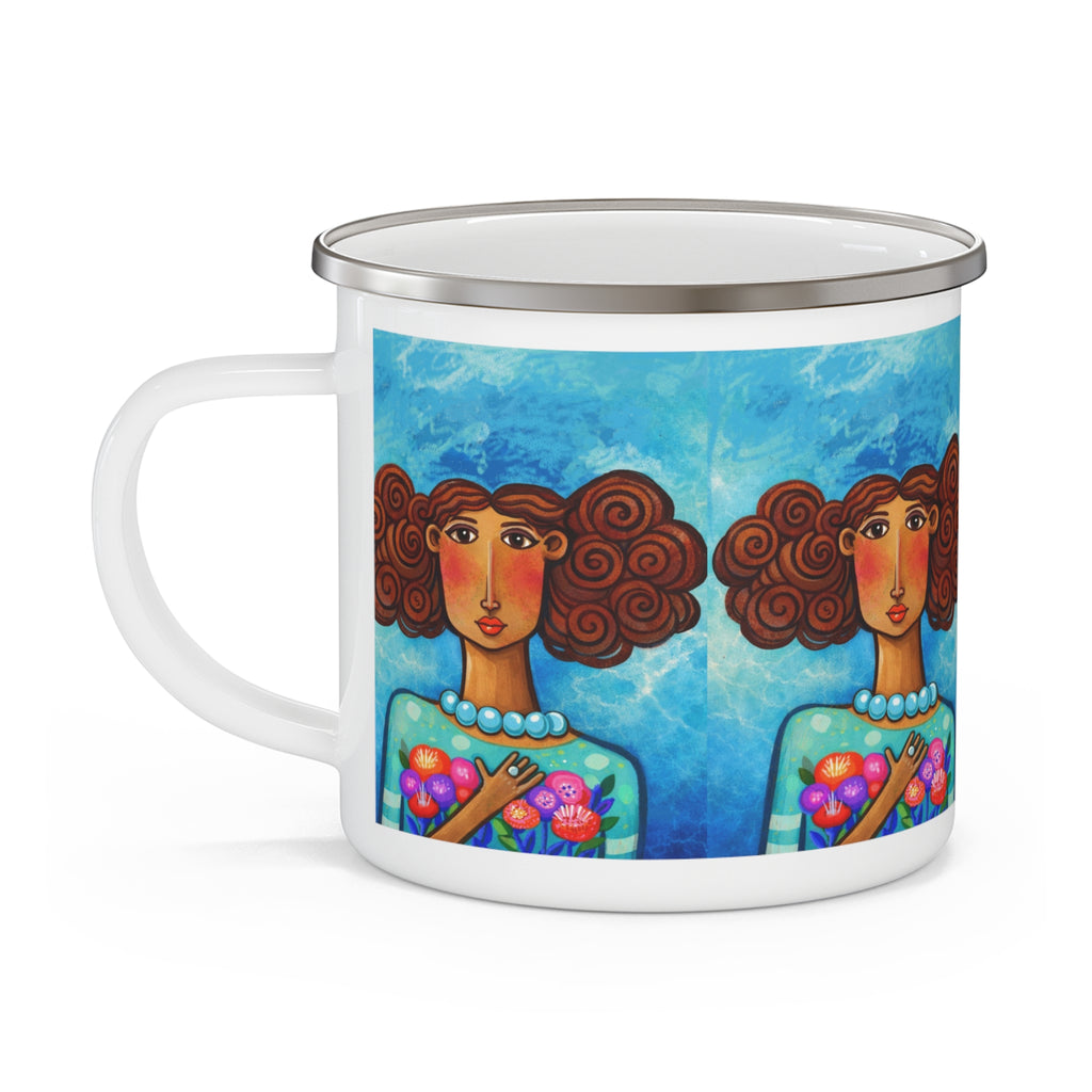 Enamel Camping Mug