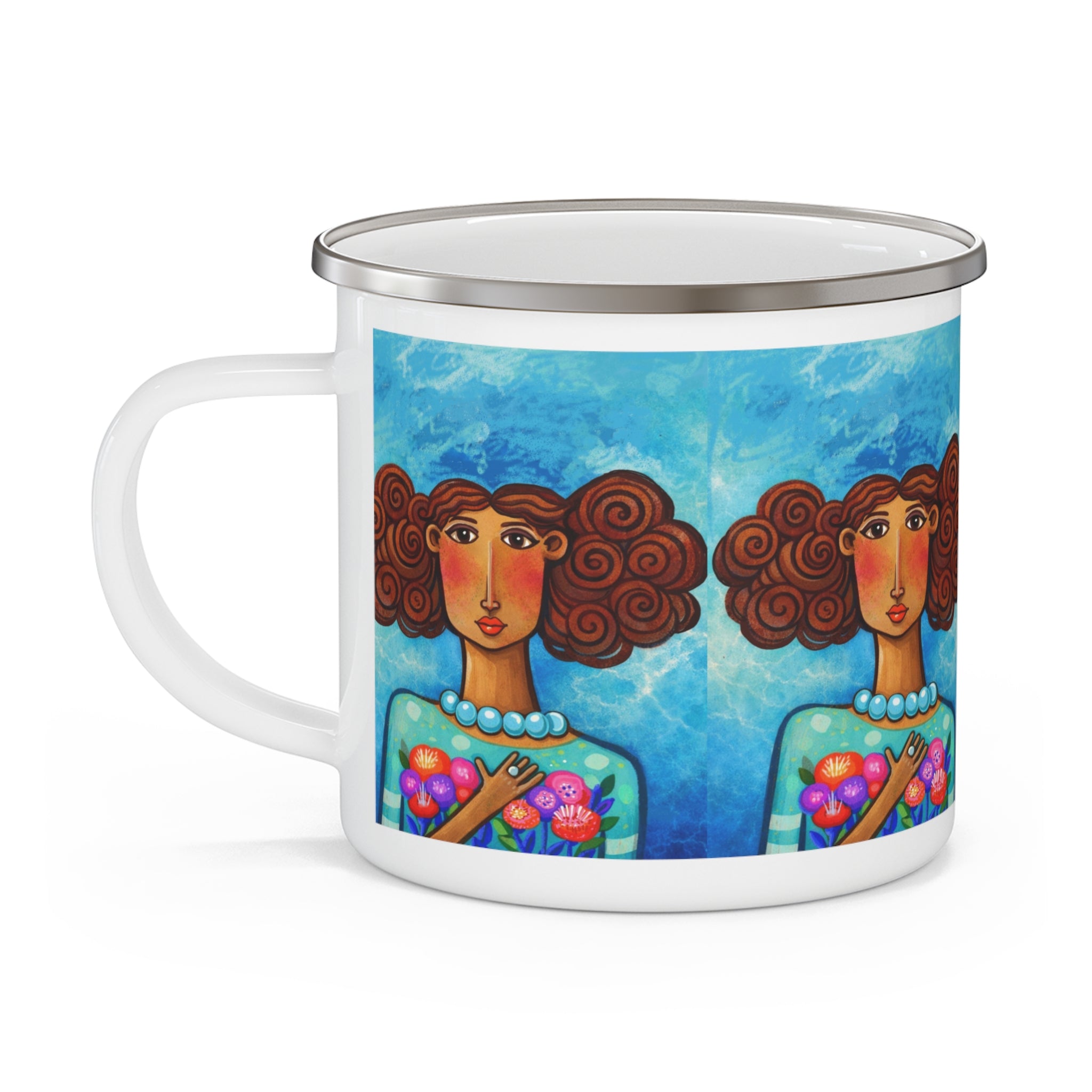 Enamel Camping Mug