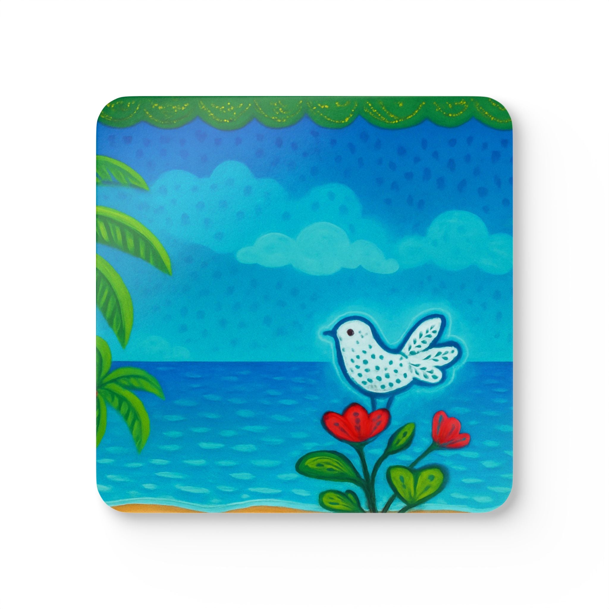 Corkwood Coaster Set