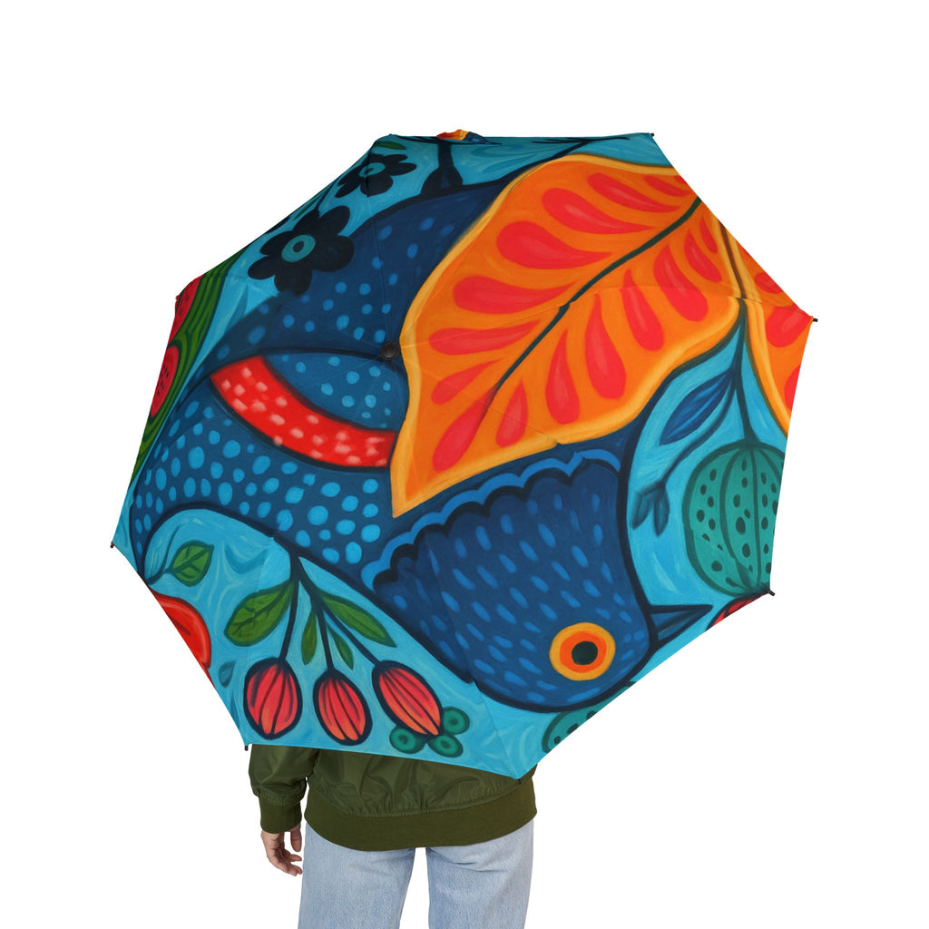 Semi-Automatic Foldable Umbrella