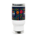 Stainless Steel Travel Mug with Handle, 14oz