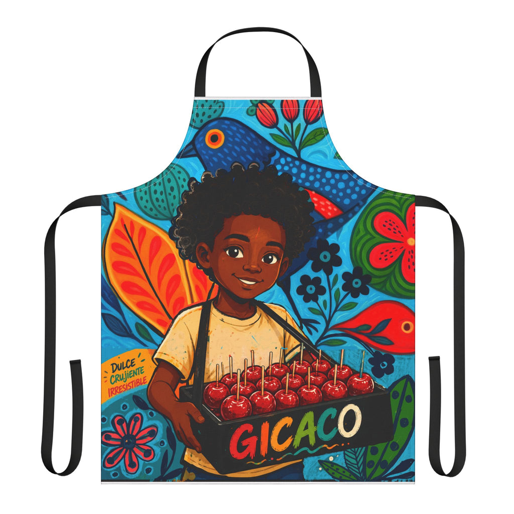 Apron, 5-Color Straps (AOP)