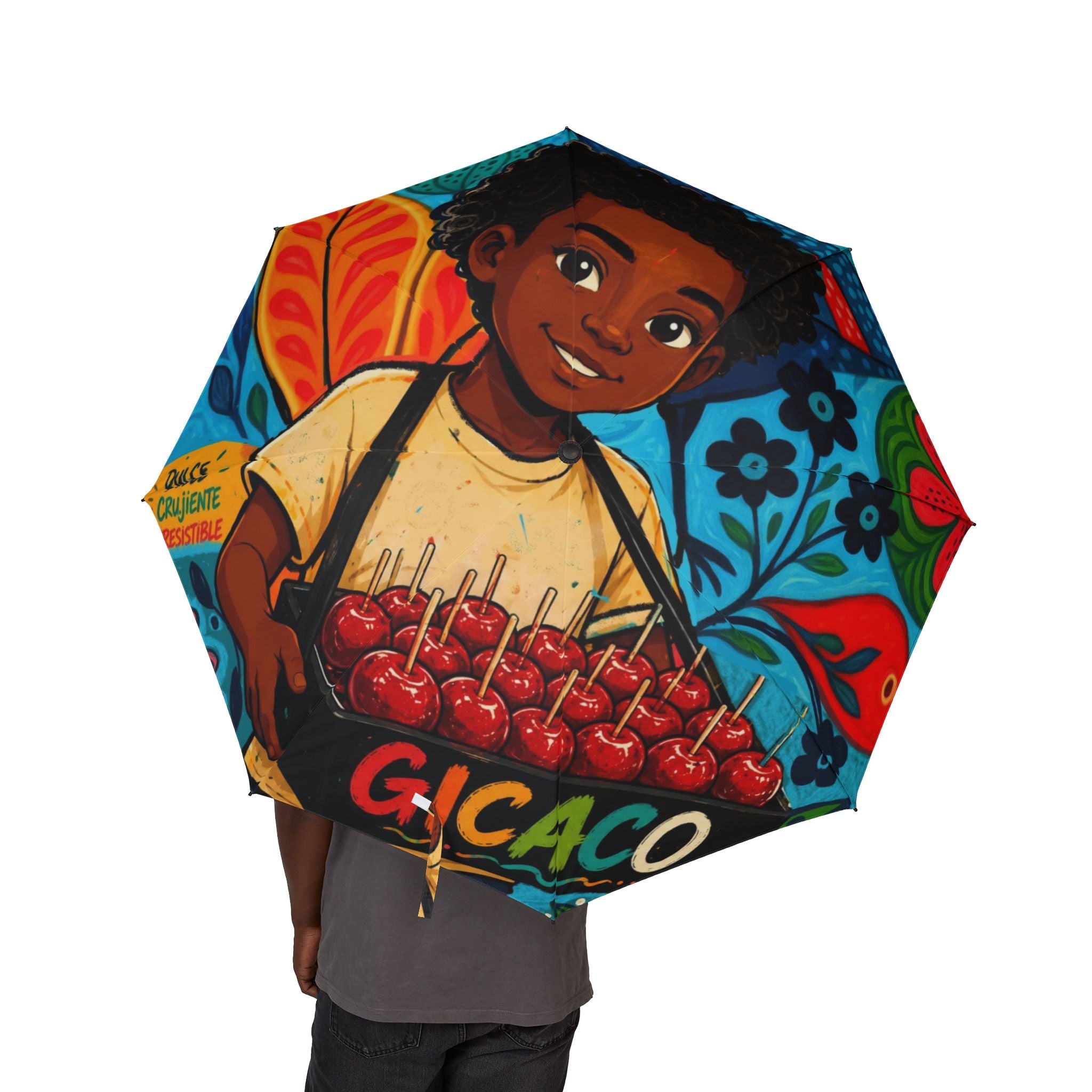 Semi-Automatic Foldable Umbrella