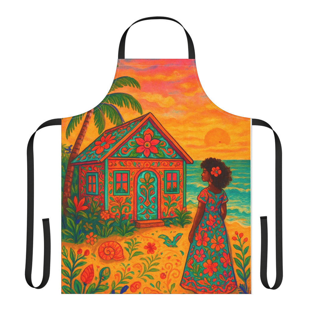 Apron, 5-Color Straps (AOP)