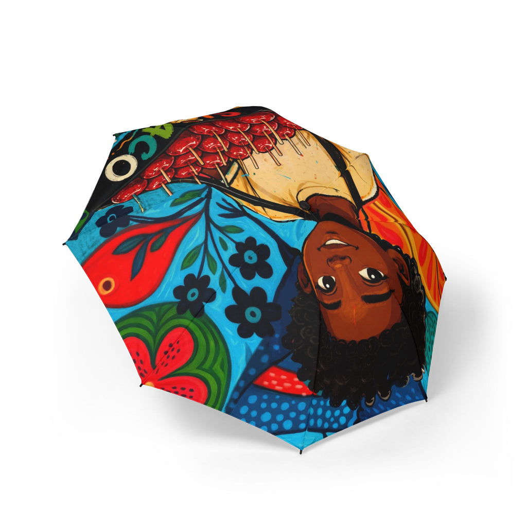 Semi-Automatic Foldable Umbrella