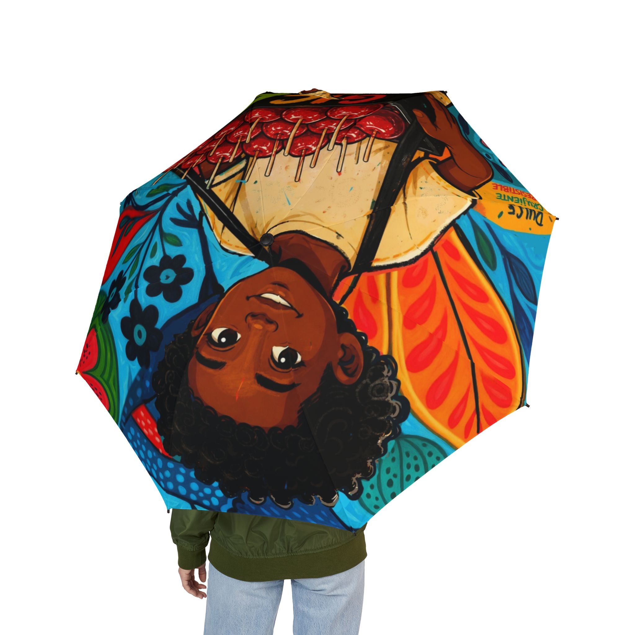 Semi-Automatic Foldable Umbrella