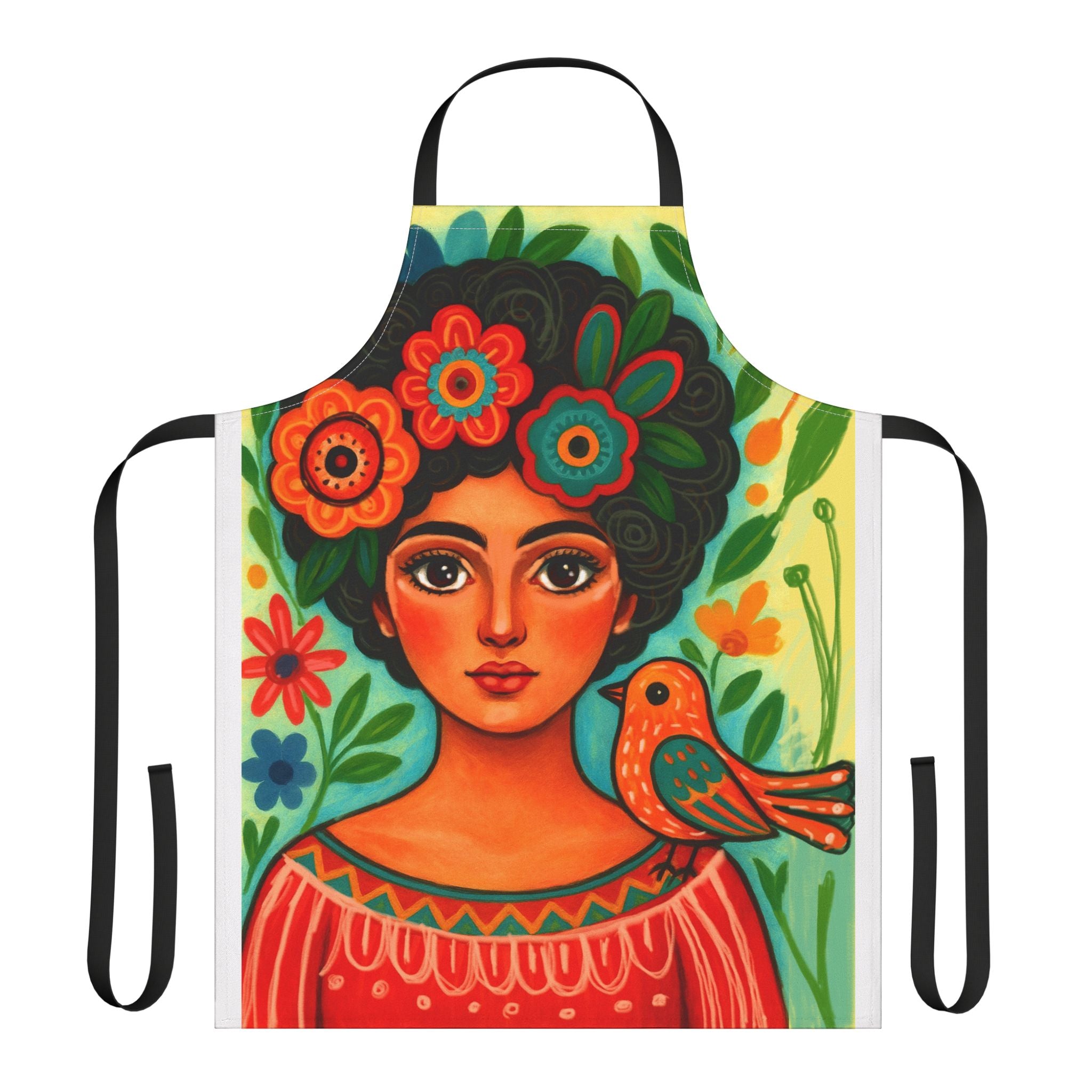 Apron, 5-Color Straps (AOP)