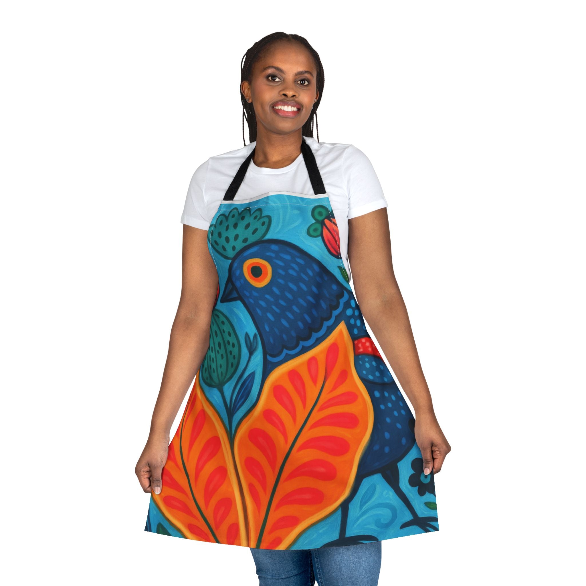 Apron, 5-Color Straps (AOP)