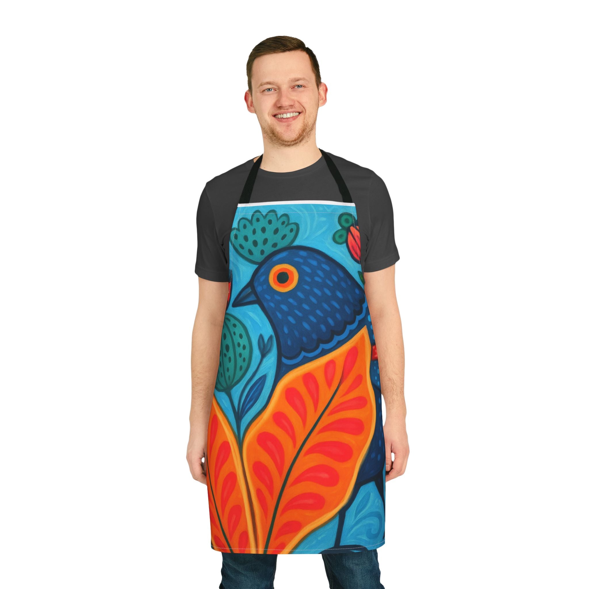 Apron, 5-Color Straps (AOP)